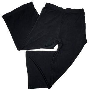 Chico's | Pants & Jumpsuits | Chicos Travelers Cropped Slinky Wide Leg